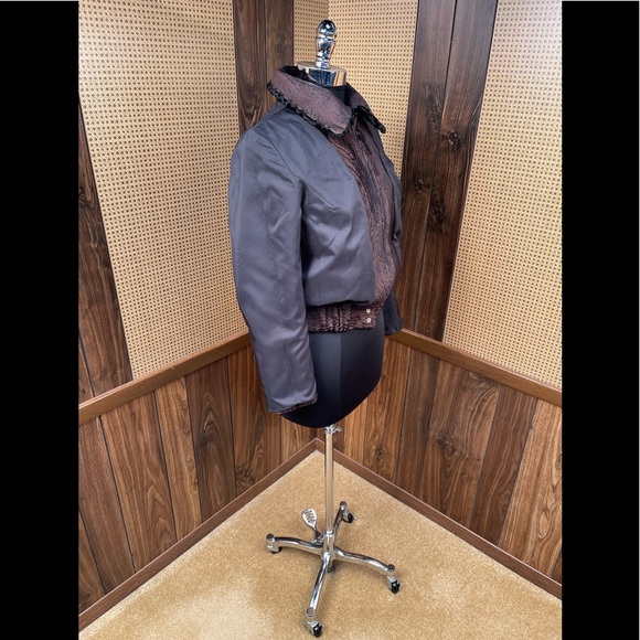 NWT Giorgio Emporio Made In Italy Persian Lamb Fur Coat Jacket XS - Picture 8 of 13